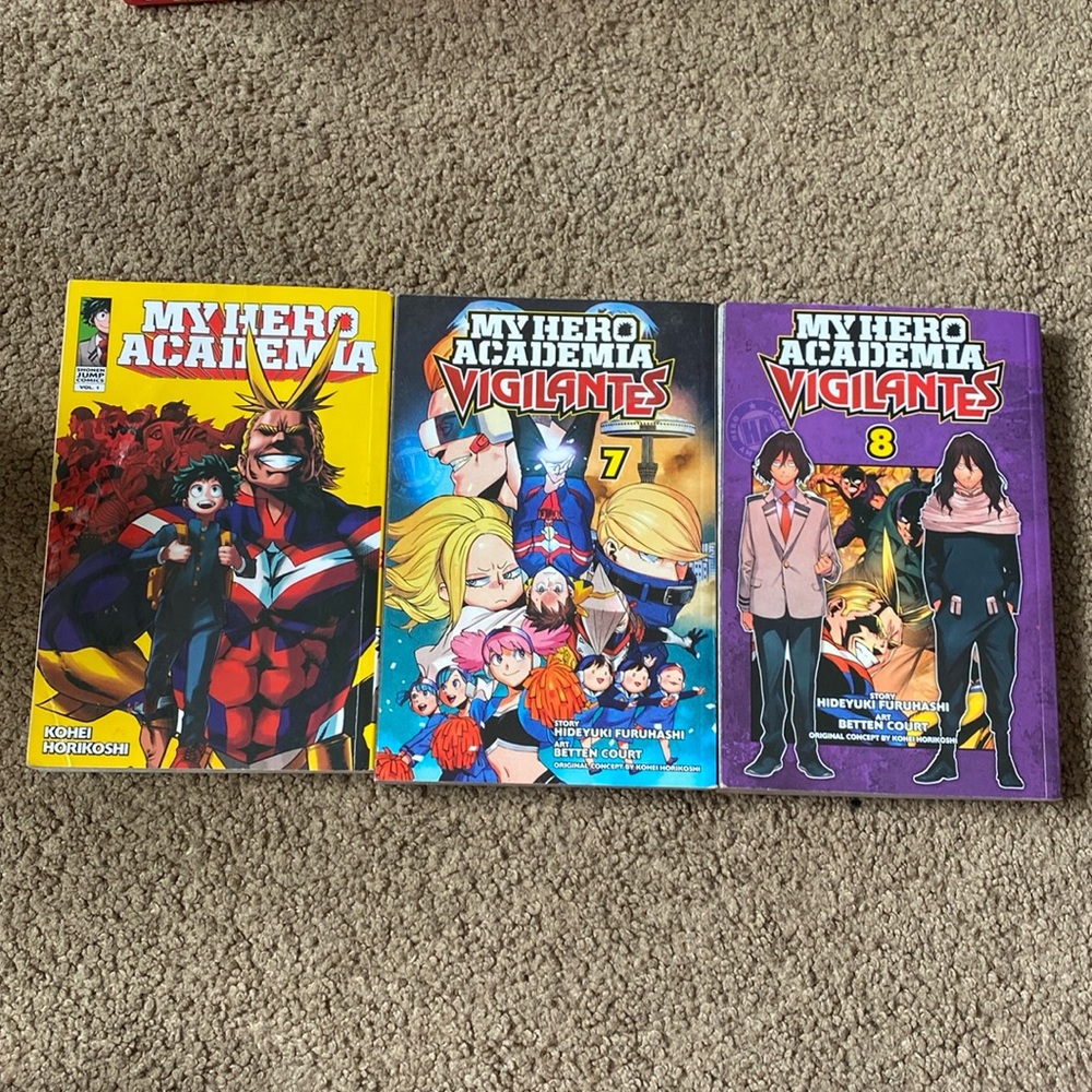My hero academia Books